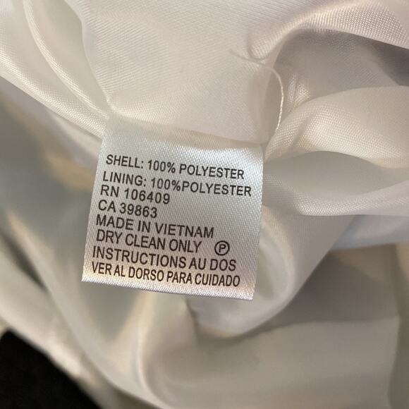 NWT Tahari Black and White Spectator Sheath Dress Size 4 - Picture 5 of 9